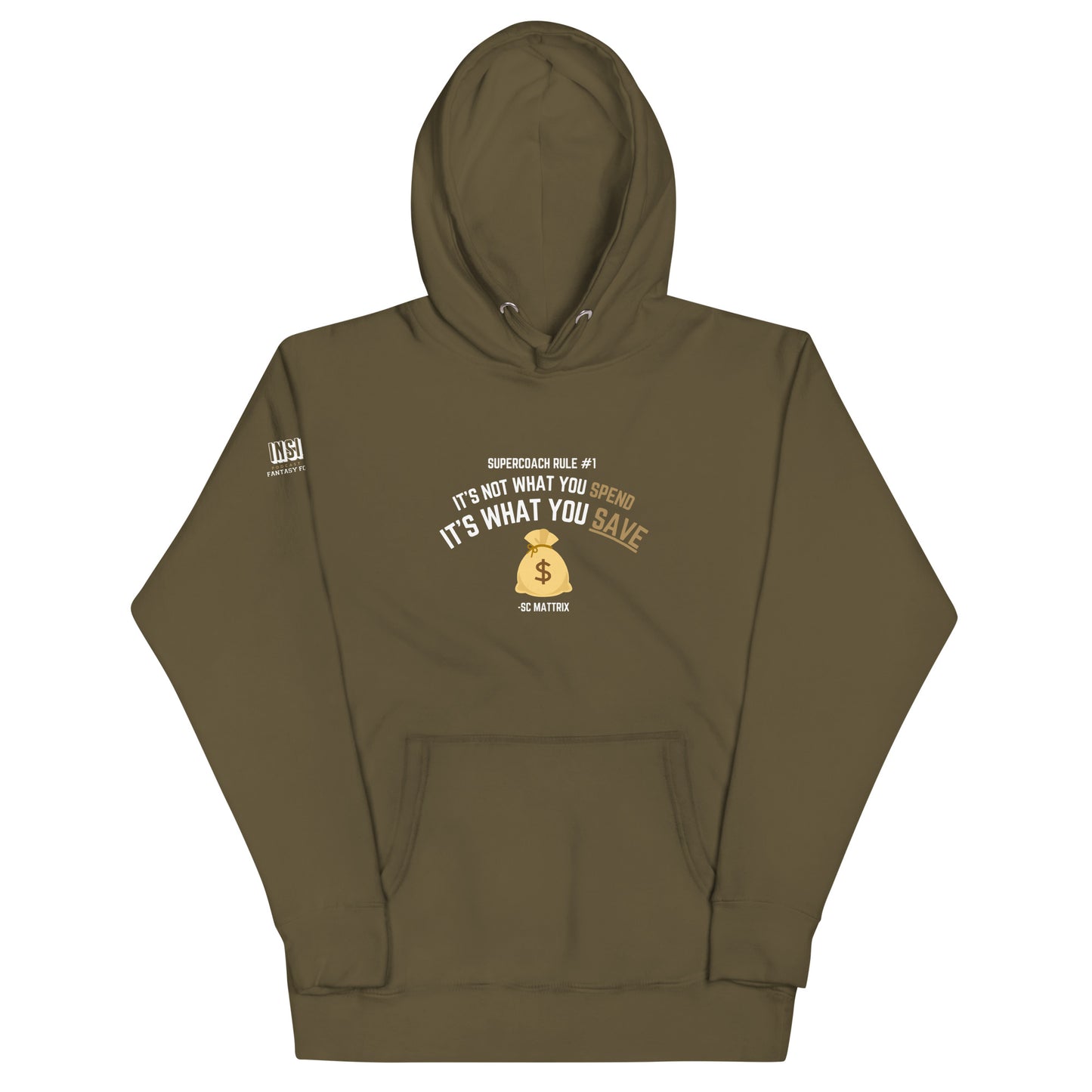 "It's What You Save" BIG FACE Hoodie